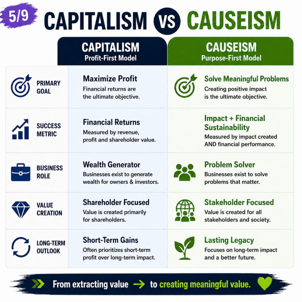 Capitalism vs Causeism