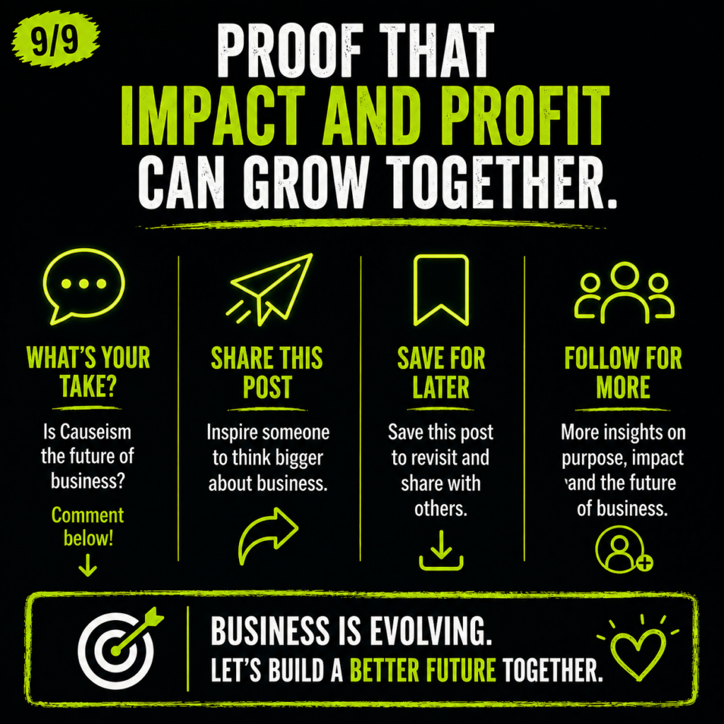 Proof that Impact and Profit can grow together